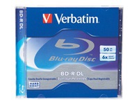 Verbatim - BD-R DL x 1 - 50 GB