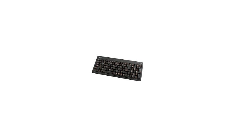 I-Rocks KR-6820E-WH Compact LED Back-lit Slim USB Keyboard