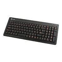I-Rocks KR-6820E-WH Compact LED Back-lit Slim - keyboard - white