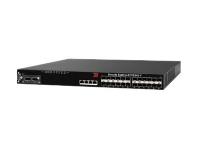 Brocade FastIron CX 624S-F - switch - 24 ports - managed - rack-mountable