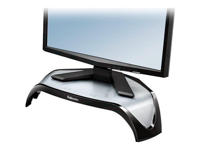 Fellowes Smart Suites Corner Monitor Riser stand - for monitor - black