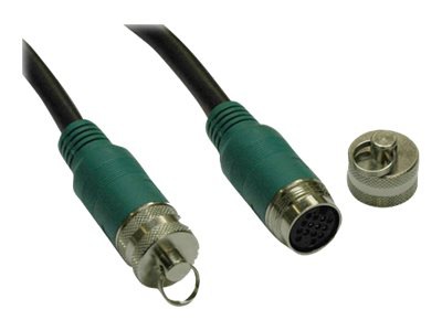 Tripp Lite 100ft Easy Pull Long Run Display Cable Type-A Analog Plenum Trunk Cable F/F 100' - video cable - 100 ft