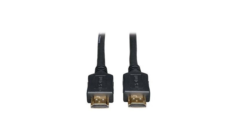 Tripp Lite 100ft standard Speed HDMI Cable Digital Video with Audio High Defnition 24 AWG M/M 100' - HDMI cable - 100 ft
