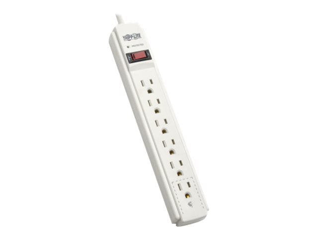 Tripp Lite Surge Protector Power Strip 120V 6 Outlet 6' Cord 790 Joule TAA GSA - surge protector - TAA Compliant