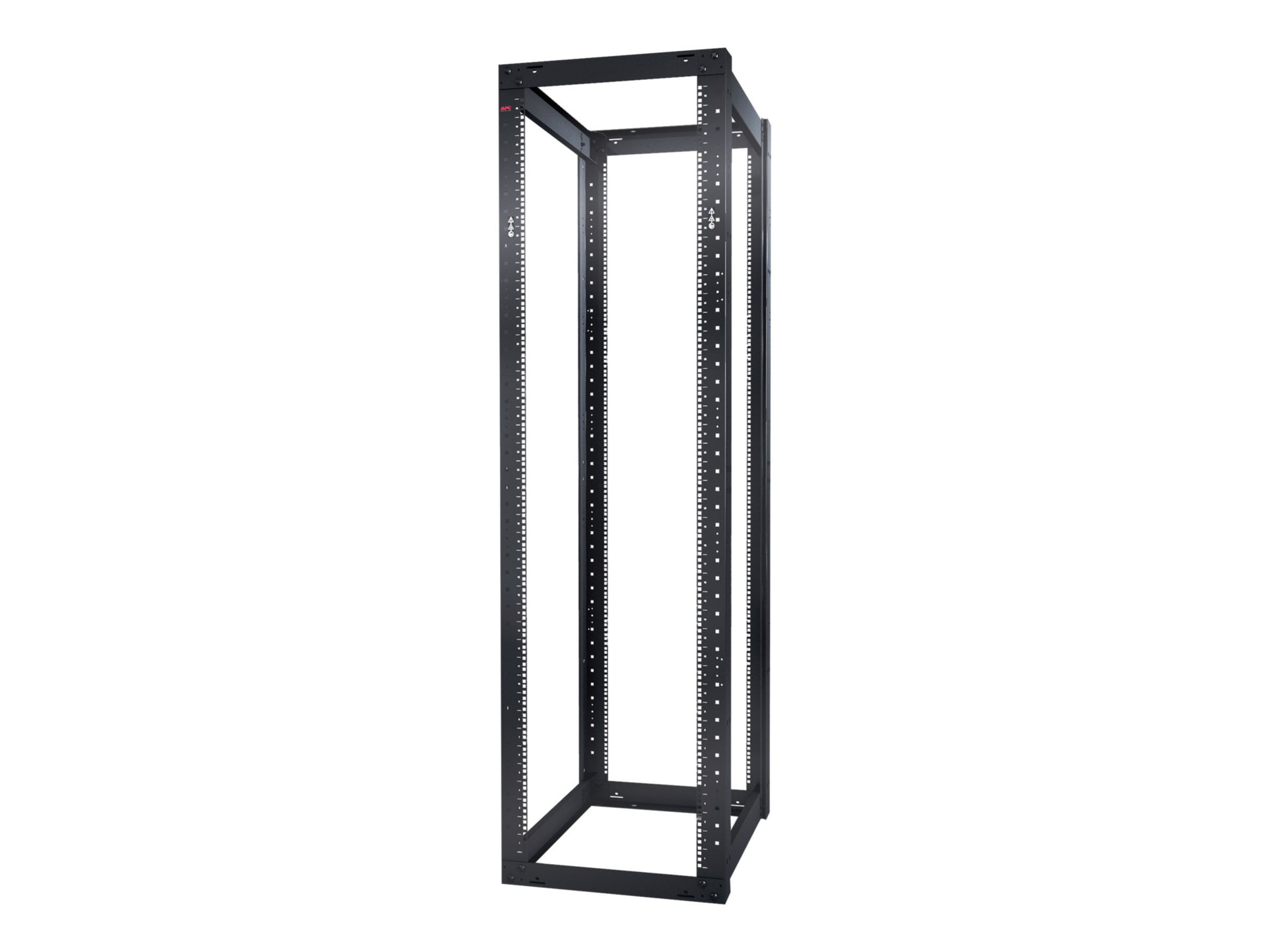 NetShelter 4 Post Open Frame Rack 44U Square Holes