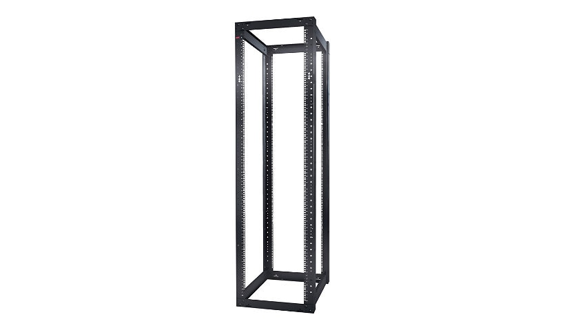APC by Schneider Electric NetShelter 4 Post Open Frame Rack 44U Square Holes