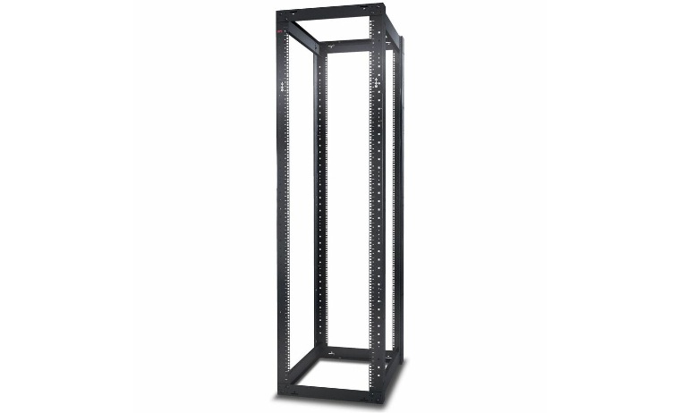 NetShelter 4 Post Open Frame Rack 44U Square Holes - AR203A