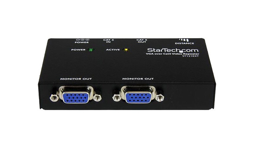 StarTech.com VGA Video Repeater for VGA over CAT5 Extenders - VGA Repeater