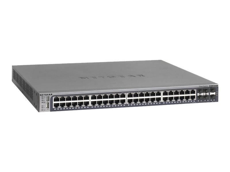 NETGEAR 48-Port Gbit Fully Managed Switch M5300/SFP+/10GBASE-T (GSM7352S)