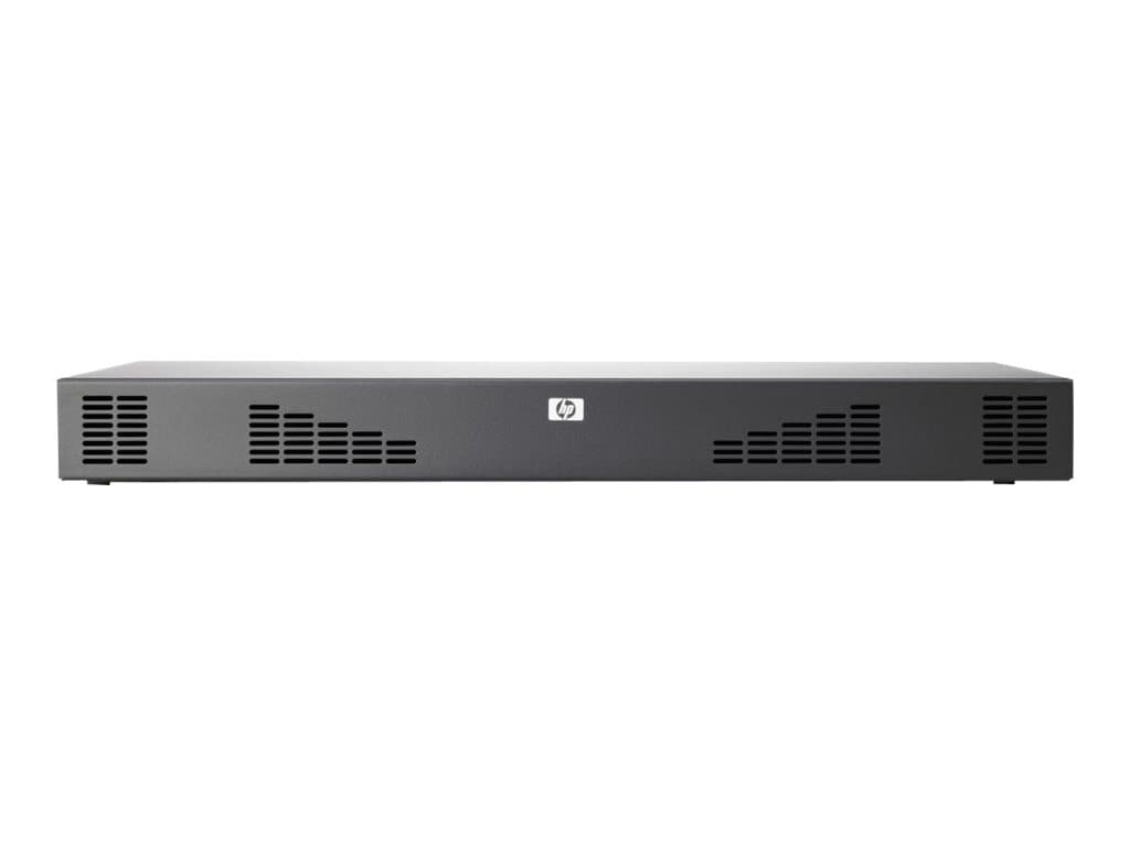 HPE IP Console G2 Switch with Virtual Media and CAC 4x1Ex32 - KVM switch -