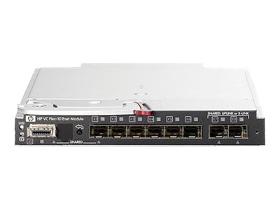 HP Virtual Connect Flex-10 Ethernet Module Enterprise Edition - switch - 24 ports - managed - plug-in module