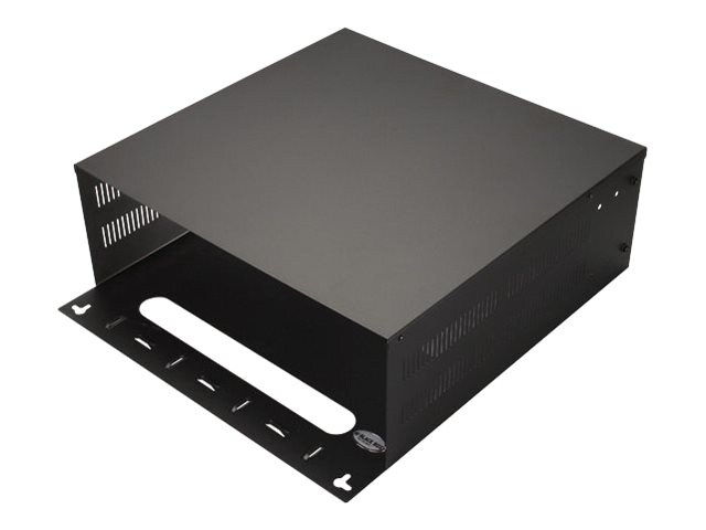 Black Box Low-Profile Side Wallmount Cabinet - cabinet - 4U