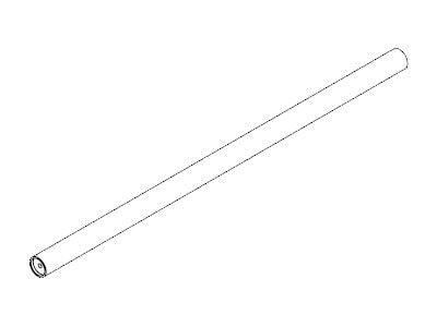 Chief Array 42 Inch Pole - Silver