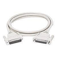 C2G - serial cable - DB-25 to DB-25 - 15 ft