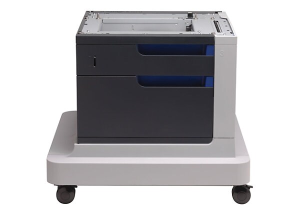 HP printer stand paper drawer with cabinet - 500 sheets