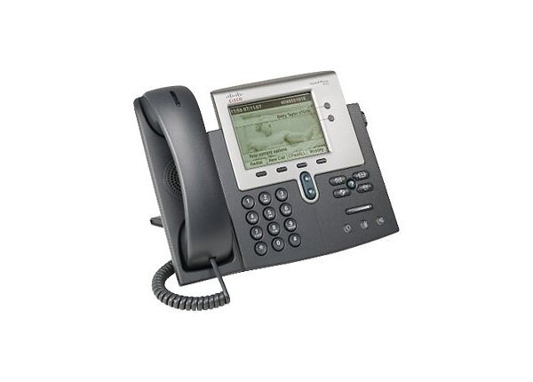 Cisco Unified IP Phone 7942G - VoIP phone - with 1 x user license for Cisco CallManager Express