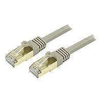 StarTech.com 3 ft CAT6a Ethernet Cable - 10GbE STP Snagless 100W PoE Gray