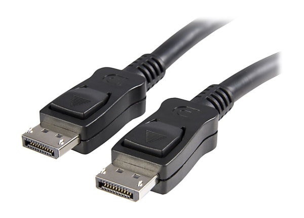 StarTech.com 25ft DisplayPort Cable w/Latches, DP 2560 x 1440p 30Hz