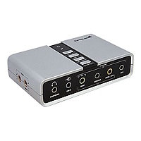 StarTech.com 7,1 USB Audio Adapter Sound Card with SPDIF Digital Audio