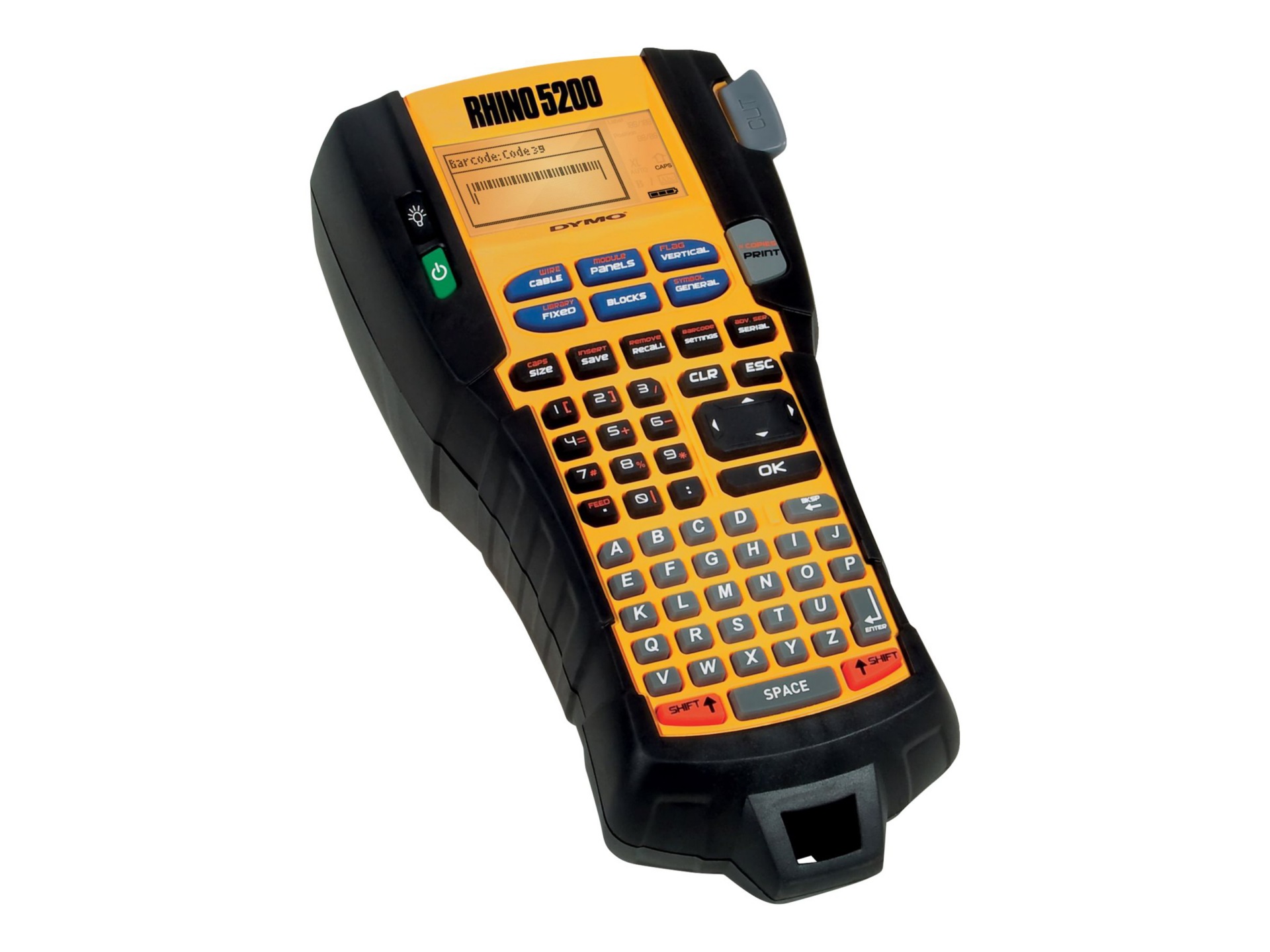 Thumbnail 2 of 17 for DYMO Rhino 5200 Hard Case Kit - labelmaker - B/W - thermal transfer