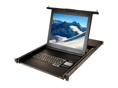 Avocent LCD Console and KVM over IP Switch Integrated Tray - KVM console - 17"
