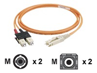 Panduit Opti-Core Hybrid Patch Cord - patch cable - 13 ft