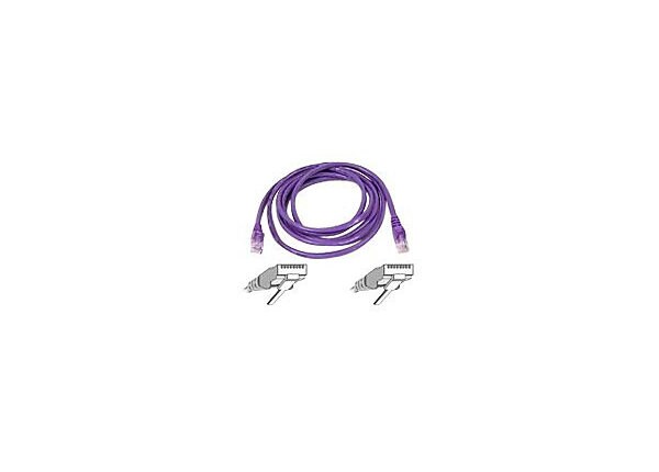 Belkin patch cable - 4.57 m - purple