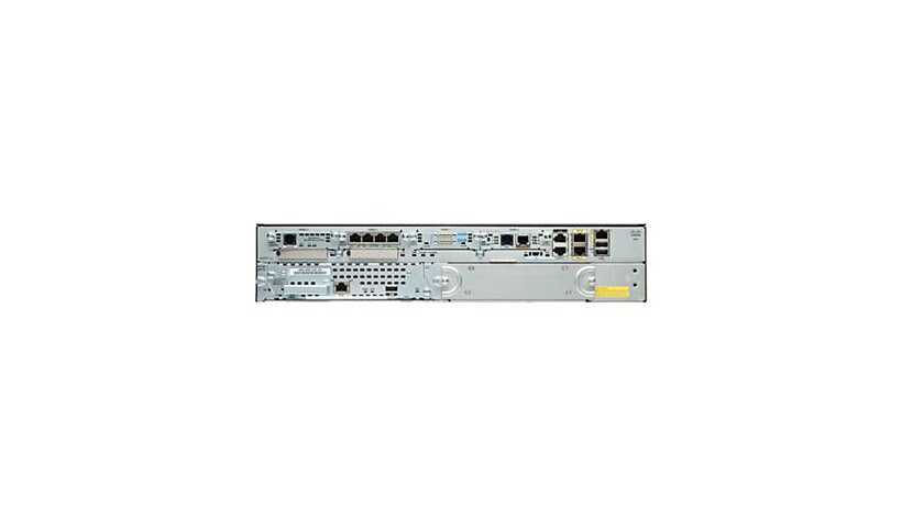 Cisco 2911 Voice Bundle - router - voice / fax module - rack-mountable, wal