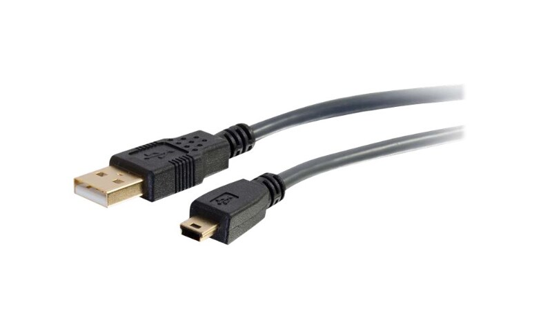 C2G 6.6ft USB A to USB Mini B Cable - M/M