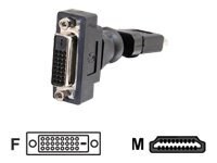C2G ROTATING HDMI M TO DVI-D F ADPTR