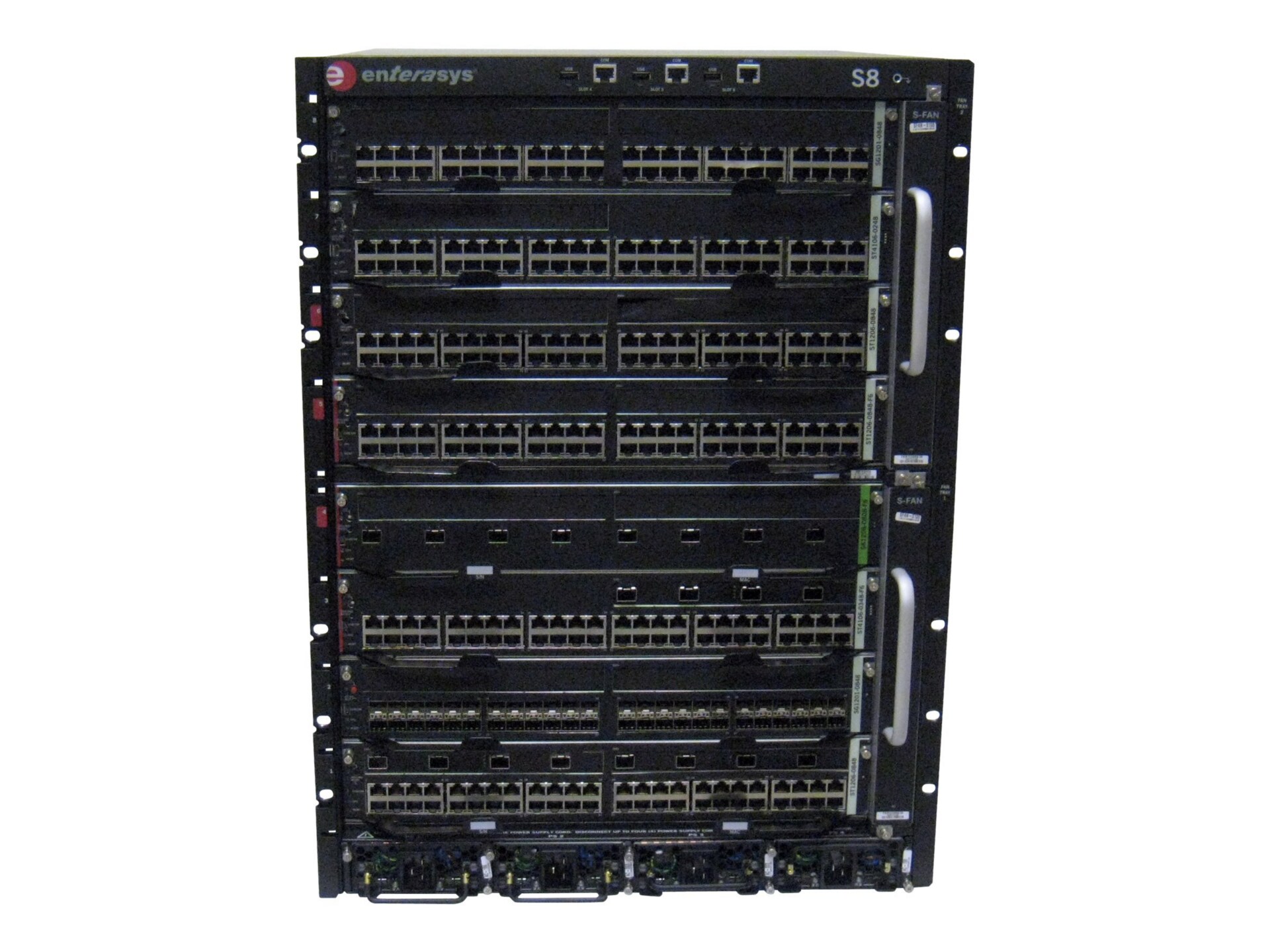 Extreme Networks S-Series S8 Chassis - switch