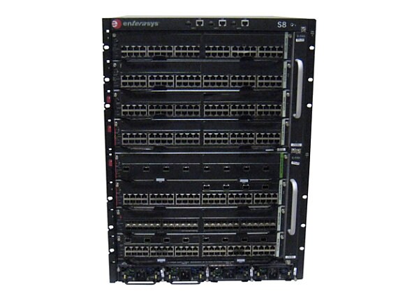Extreme Networks S-Series S8 Chassis - switch