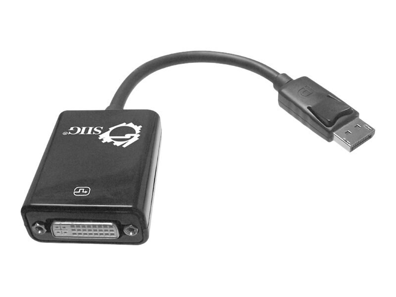 SIIG DisplayPort to DVI Adapter - DVI adapter - 9.4 in