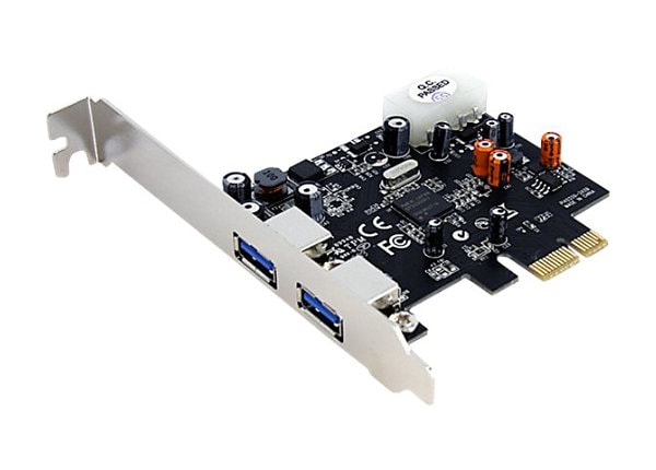 StarTech.com 2 Port PCI Express SuperSpeed USB 3.0 Card Adapter
