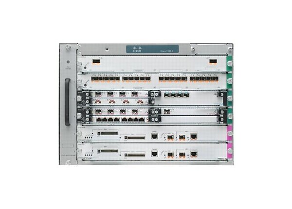 Cisco 7606-S - router - rack-mountable - with Cisco 7600 Series Route Switch Processor 720 with PFC-3C