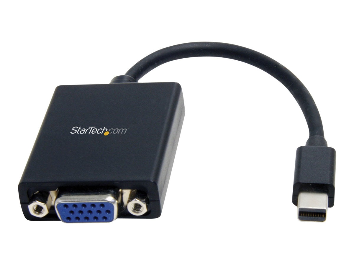 StarTech.com Mini DisplayPort to VGA Adapter - Active mDP 1.2 to VGA Converter - VESA Certified