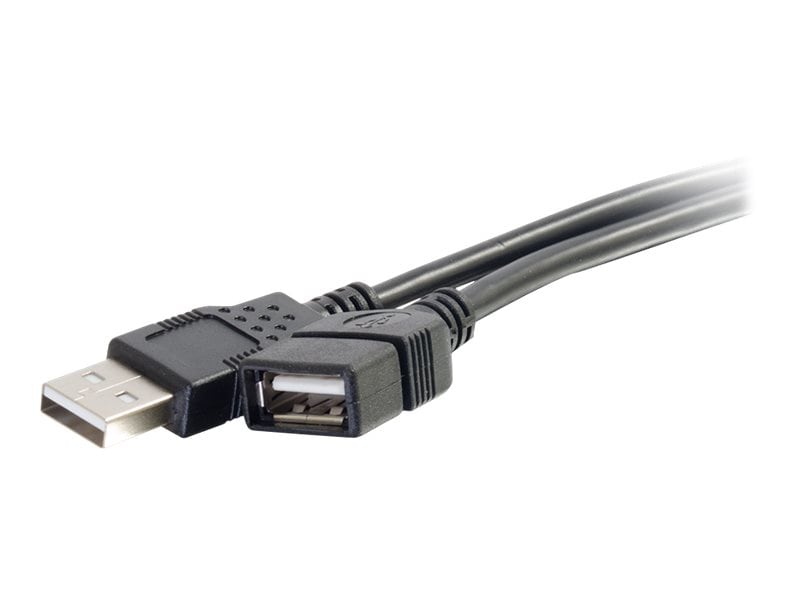 C2G 3.3ft USB Extension Cable - USB A to USB A Extension Cable - USB 2.0 - M/F