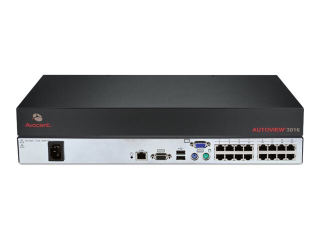 Avocent AutoView 3016 Digital KVM Switch 16-Port