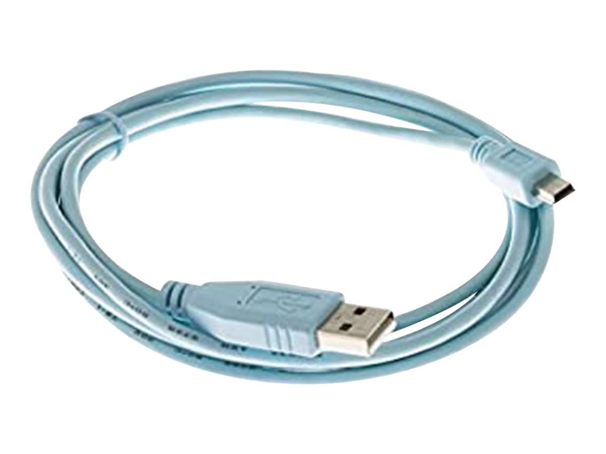 Cisco - USB cable - USB to mini-USB Type B - 6 ft - CAB-CONSOLE-USB -  Network Cables 