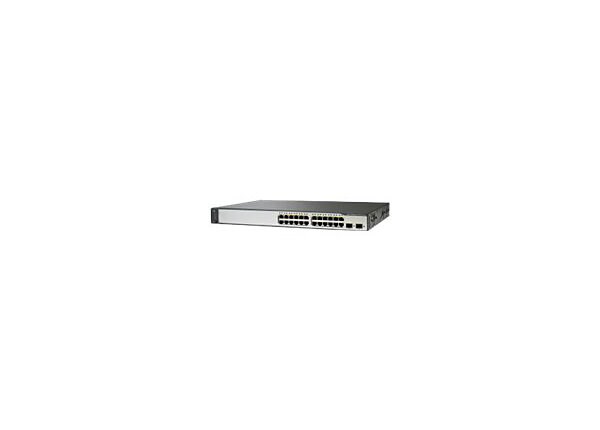 Cisco Catalyst 3750V2-24TS - switch - 24 ports - managed - rack-mountable