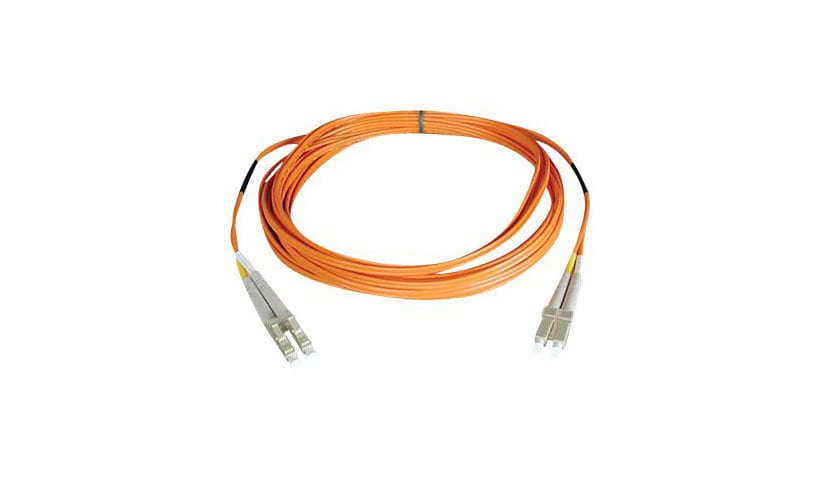 Eaton Tripp Lite Series Duplex Multimode 62.5/125 Fiber Patch Cable (LC/LC), 7M (23 ft.) - patch cable - 7 m - orange