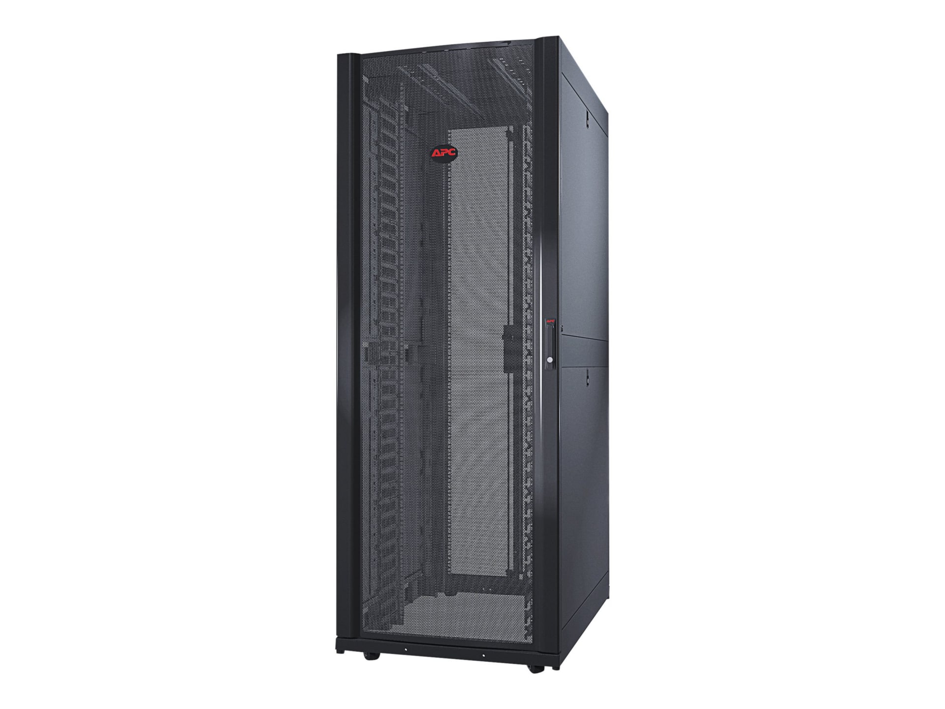 APC NetShelter SX, Networking Rack Enclosure, 42U, Black, 1991H x 750W x 10