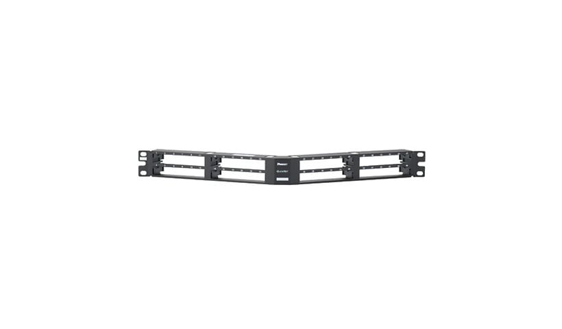 Panduit QuickNet patch panel - 1U - 19"/23"