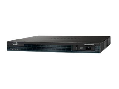 Cisco 2901 Voice Bundle - router - voice / fax module - rack-mountable, wal