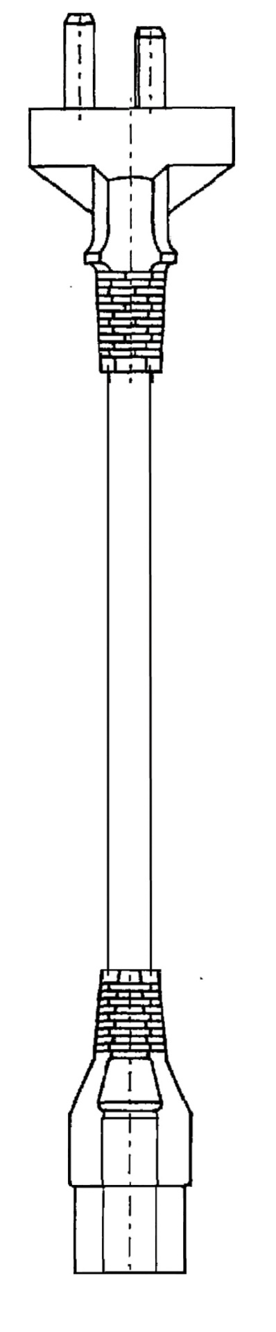 Juniper Networks - power cable - IEC 60320 C13 to GB 1002-1996 - 8 ft