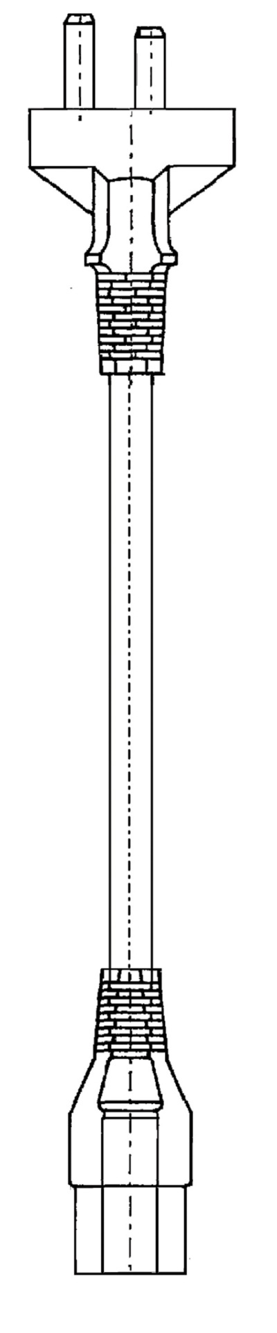 Juniper Networks - power cable - IEC 60320 C13 to AS/NZS 3112 - 8 ft