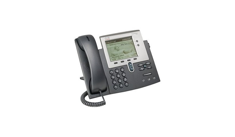 Cisco Unified IP Phone 7942G - VoIP phone - with 1 x user license for Cisco CallManager Express