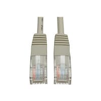 Eaton Tripp Lite Series Cat5e 350 MHz Molded (UTP) Ethernet Cable (RJ45 M/M), PoE - Gray, 100 ft. (30.5 m) - patch cable