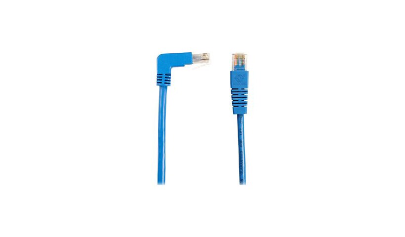 Black Box SpaceGAIN Down to Straight - patch cable - 6 ft - blue