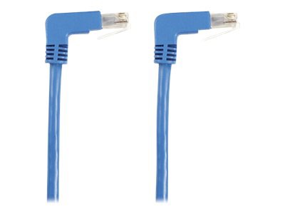 Black Box CAT6 Down to Down - patch cable - 6 ft - blue